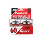 Panasonic Microcassette MC-60 4/pack