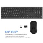 Arteck 2.4G Wireless Keyboard and Mouse Combo - Image 4