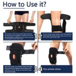 Hinged Knee Brace, Adjustable Knee Support Wrap for Men & Women - Image 4