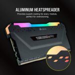 Corsair Vengeance RGB PRO 16GB (2x8GB) DDR4 3200MHz C16 LED Desktop Memory - Black - Image 5