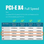 GLOTRENDS M.2 PCIe NVMe 4.0/3.0 Adapter with 0.12-Inch-Thick M.2 Heatsink - Image 3