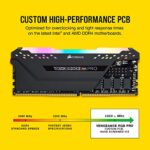 Corsair Vengeance RGB PRO 16GB (2x8GB) DDR4 3200MHz C16 LED Desktop Memory - Black - Image 4