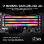 Corsair Vengeance RGB PRO 16GB (2x8GB) DDR4 3200MHz C16 LED Desktop Memory - Black - Image 3