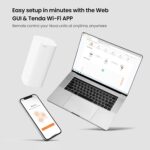 Tenda Nova Mesh Wi-Fi System (MW6) Whole Home Coverage-Up to 6000 sq. ft. Gigabit Mesh Router Wi-Fi, Works with Alexa with Parental Controls, 3-pack - Image 31