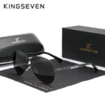 Kingseven Quality Titanium Alloy Men - Women Pilot Polarized Sunglasses - Image 8