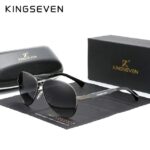 Kingseven Quality Titanium Alloy Men - Women Pilot Polarized Sunglasses - Image 12