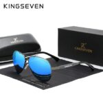 Kingseven Quality Titanium Alloy Men - Women Pilot Polarized Sunglasses - Image 13
