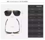 Police Brand Sunglasses Polarized Men Anti-glare Uv400 Sunglasses - Image 6