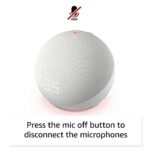 All-New Echo Dot 5th Gen, 2022 release with clock, Smart speaker with clock and Alexa, Cloud Blue - Image 6