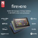 Amazon Fire HD 10-inch tablet, 1080p Full HD, 32 GB - 64 GB, widescreen entertainment, fast, responsive and durable, latest model, 2021 - Image 8
