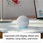 All-New Echo Dot 5th Gen, 2022 release with clock, Smart speaker with clock and Alexa, Cloud Blue - Image 26