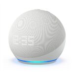 All-New Echo Dot 5th Gen, 2022 release with clock, Smart speaker with clock and Alexa, Cloud Blue - Image 24