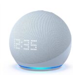 All-New Echo Dot 5th Gen, 2022 release with clock, Smart speaker with clock and Alexa, Cloud Blue - Image 10
