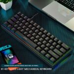K620 Mini Gaming Mechanical Keyboard with 61 Keys Rgb - Image 2
