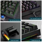 K620 Mini Gaming Mechanical Keyboard with 61 Keys Rgb - Image 3