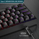 K620 Mini Gaming Mechanical Keyboard with 61 Keys Rgb - Image 5